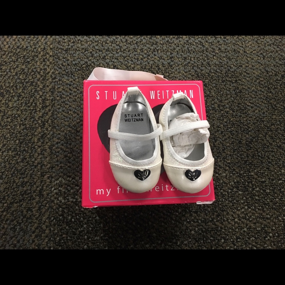 Stuart Weizmann Baby Pali Brook Crib Shoes Sz 1